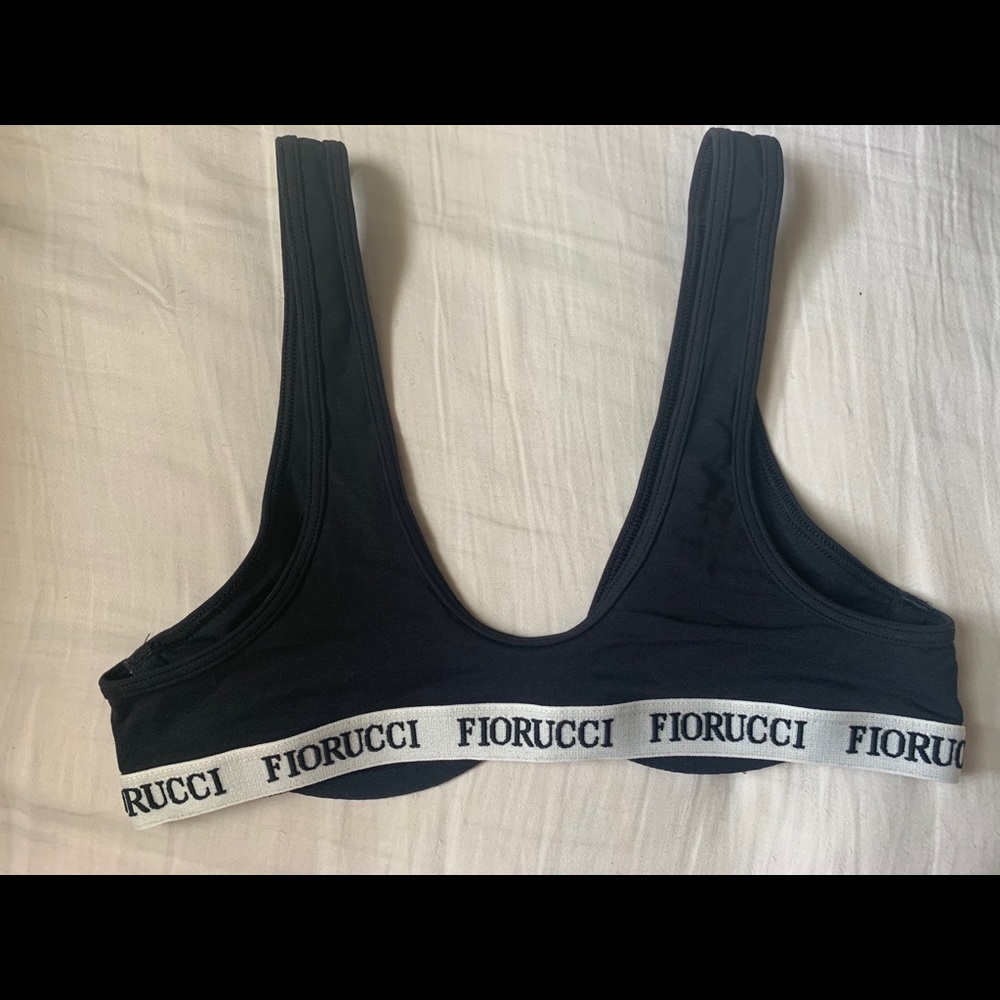 Fiorucci black logo clasp bra - Picture 5 of 7